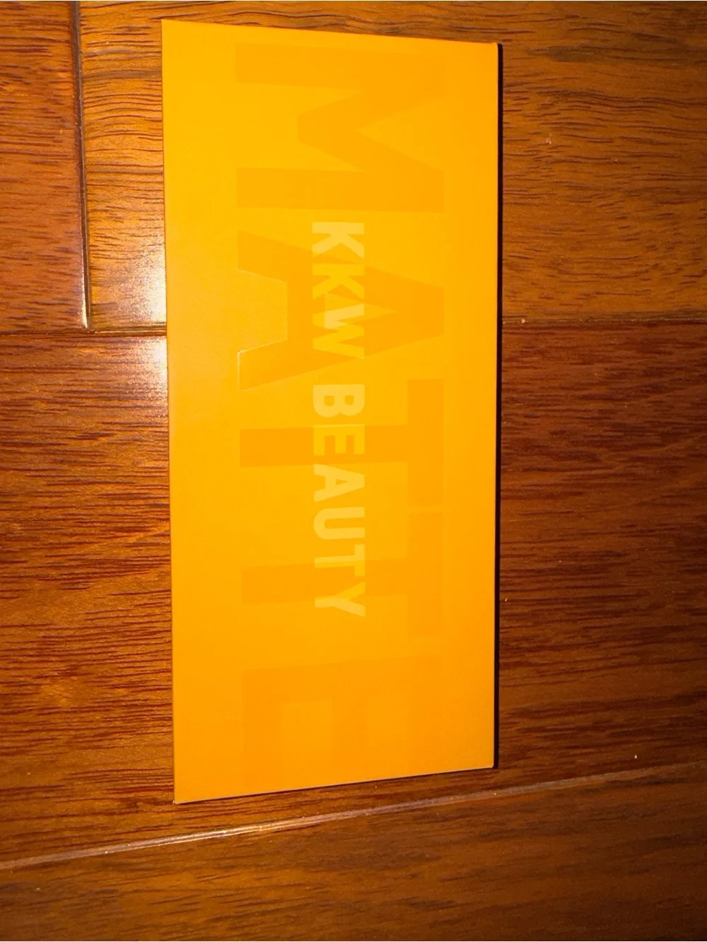 New KKW Matte Honey Eyeshadow Palette